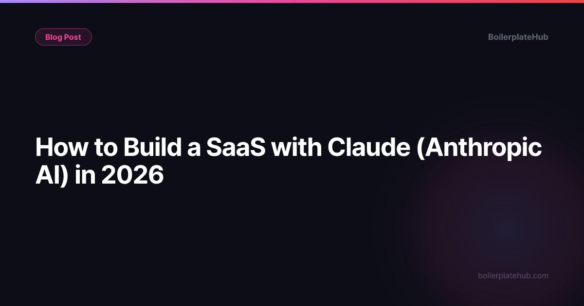 Developer using Claude AI to build a SaaS application with code generation and AI features