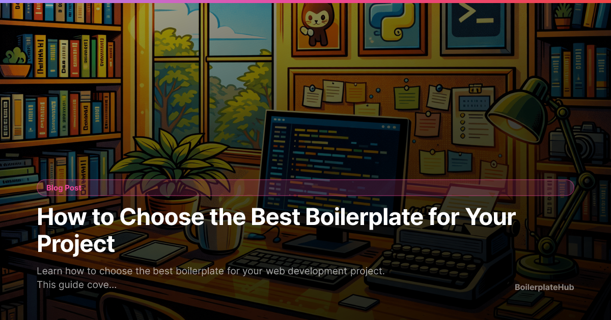 How to Choose the Best Boilerplate for Your Project