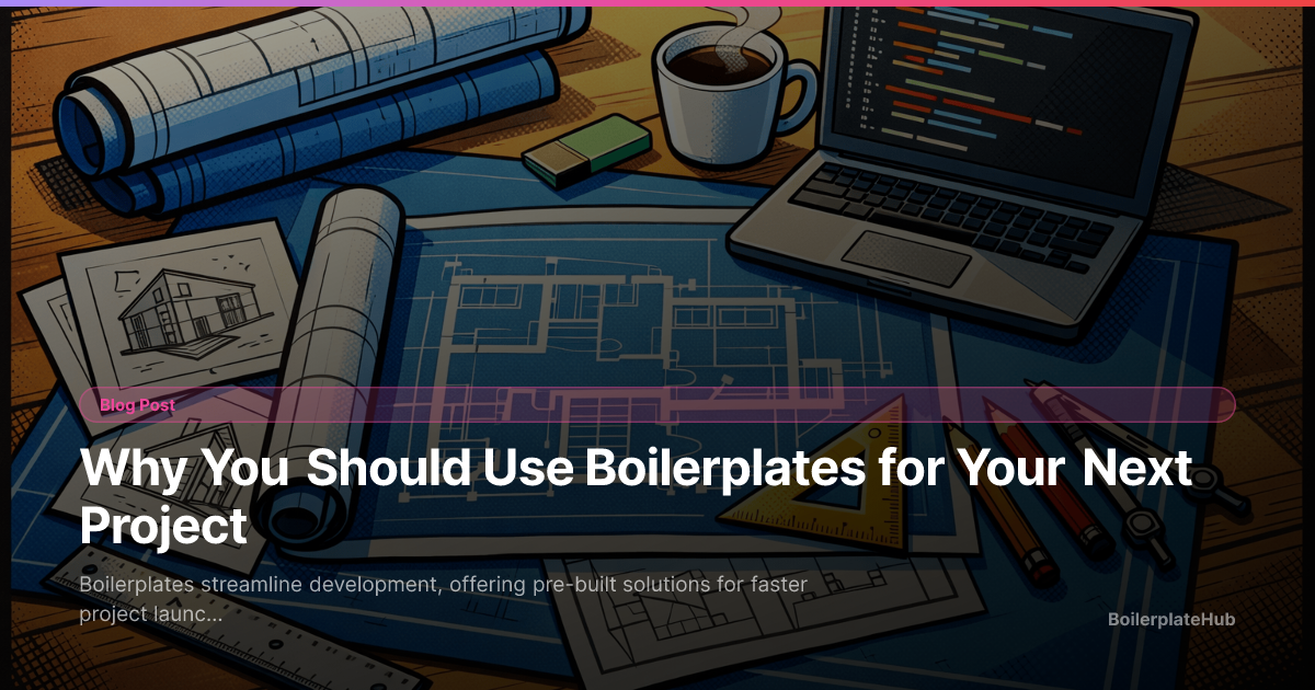 Why You Should Use Boilerplates for Your Next Project