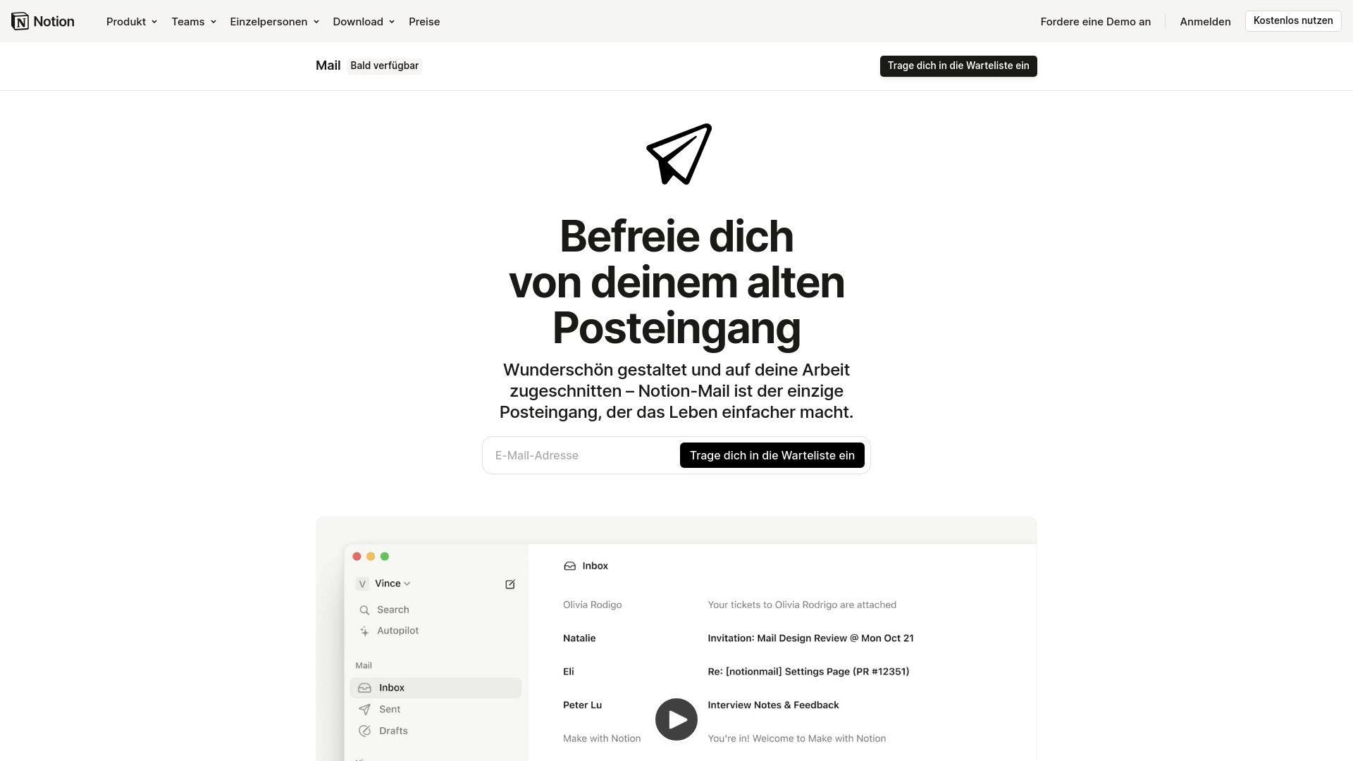 Notion Mail